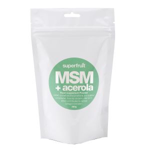 Superfruit MSM pulver – högkvalitativ och extremt ren