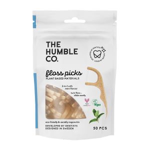 Köp The Humble Co Dental Floss Picks 50 p på happygreen.se