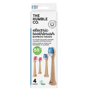 The Humble Co Eltandborste Huvud – Hållbart tandborsthuvud i bambu