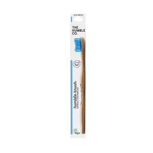 The Humble Co Tandborste Medium Blå – Hållbar tandborste i bambu