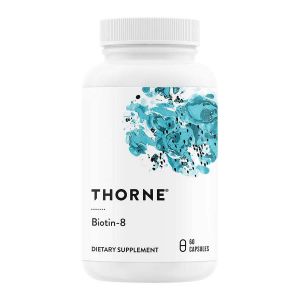Thorne Research Biotin-8, 8000mcg – För hår, hud naglar