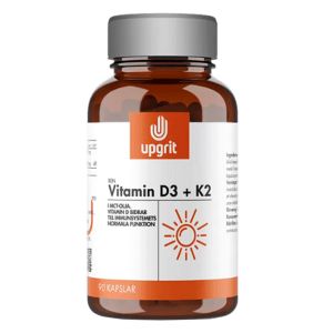 Vitamin D3 + K2, 90 kapslar