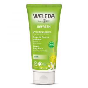 Weleda Refresh Creamy Body Wash, 200 ml ekologisk