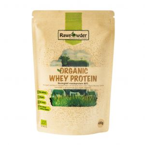 Rawpowder Organic Whey Protein 400g