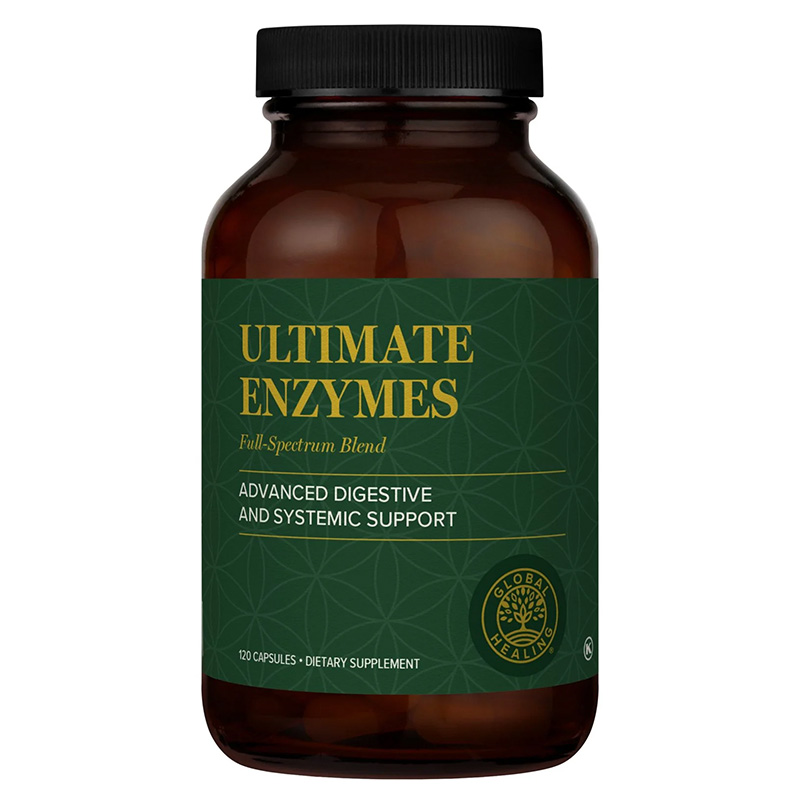 Global Healing Ultimate Enzymes - Enzymer, 120 kapslar