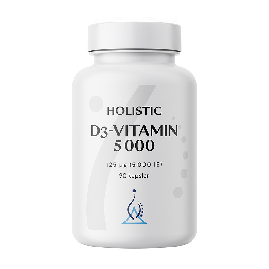D3-vitamin 5000, 125 mg 90 kapslar